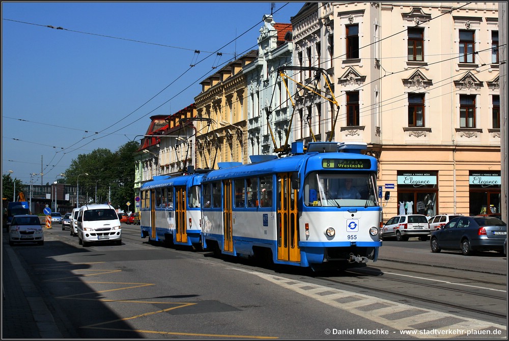 Острава, Tatra T3SUCS № 955