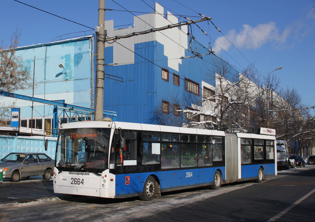 Москва, Тролза-6206.01 «Мегаполис» № 2664