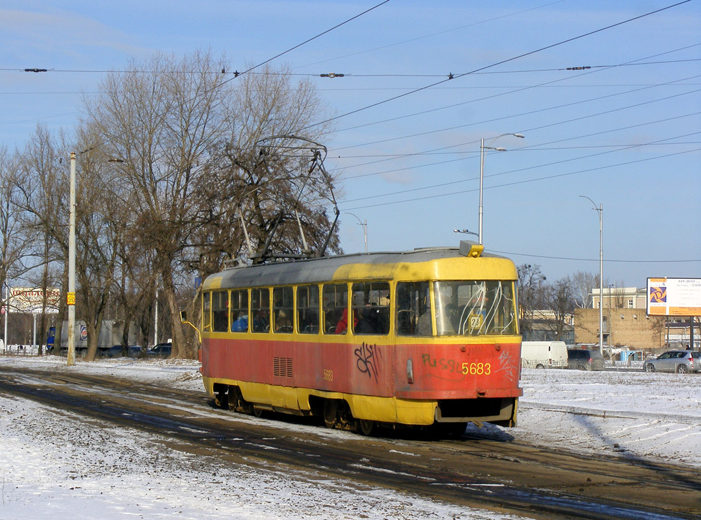 Киев, Tatra T3SU № 5683