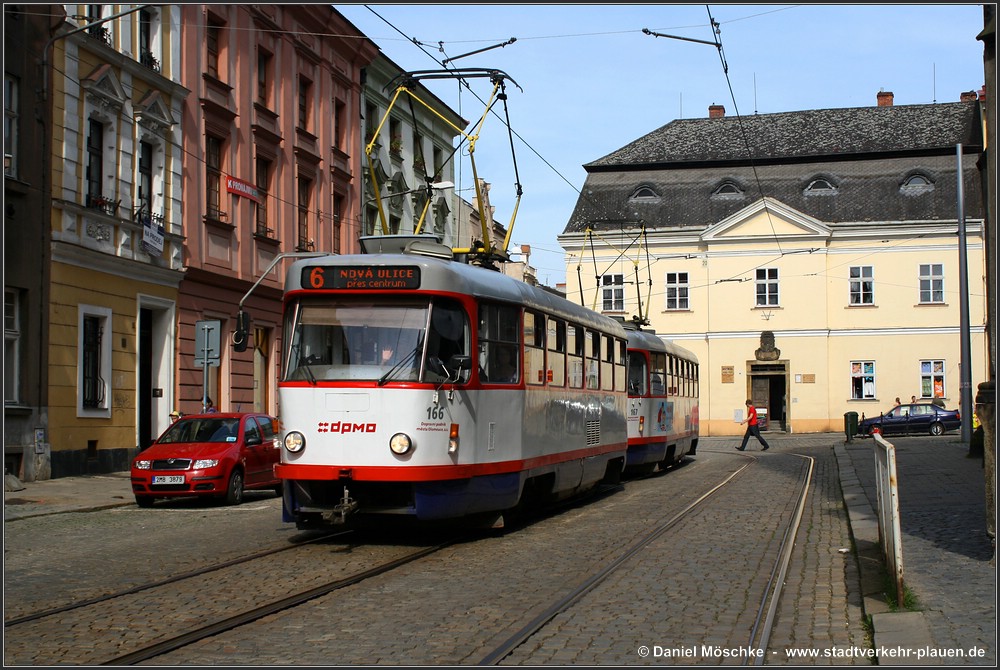 Olomouc, Tatra T3SUCS # 166 Olomouc, Tatra T3SUCS # 166