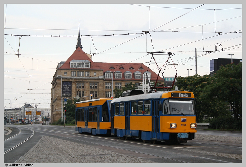 Лейпциг, Tatra T4D-M1 № 2132