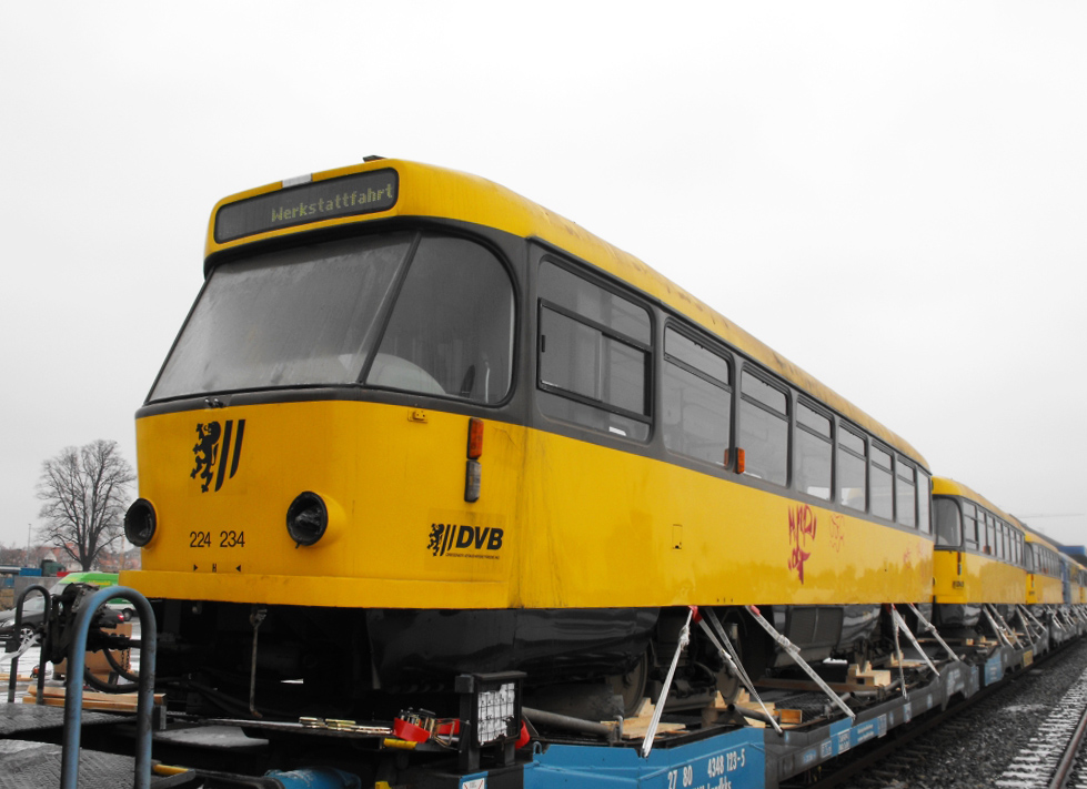 Дрезден, Tatra T4D-MT № 224 234; Дрезден — Отправка трамваев Tatra в Восточную Европу