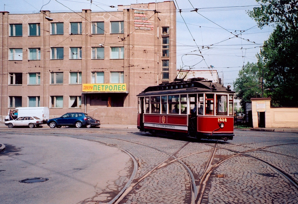Санкт-Петербург, Двухосный моторный вагон № 1028 Санкт-Петербург, Двухосный моторный вагон № 1028