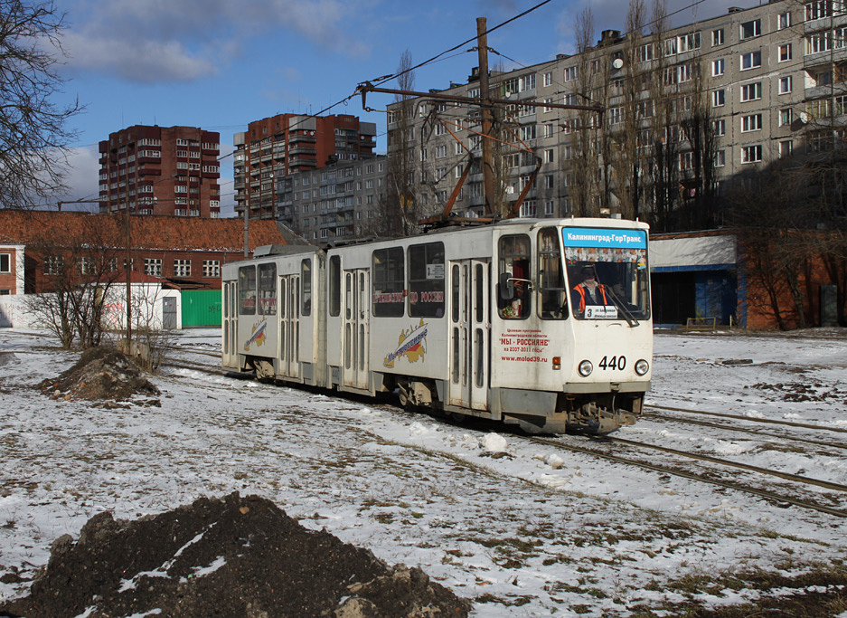 Калининград, Tatra KT4SU № 440 Калининград, Tatra KT4SU № 440