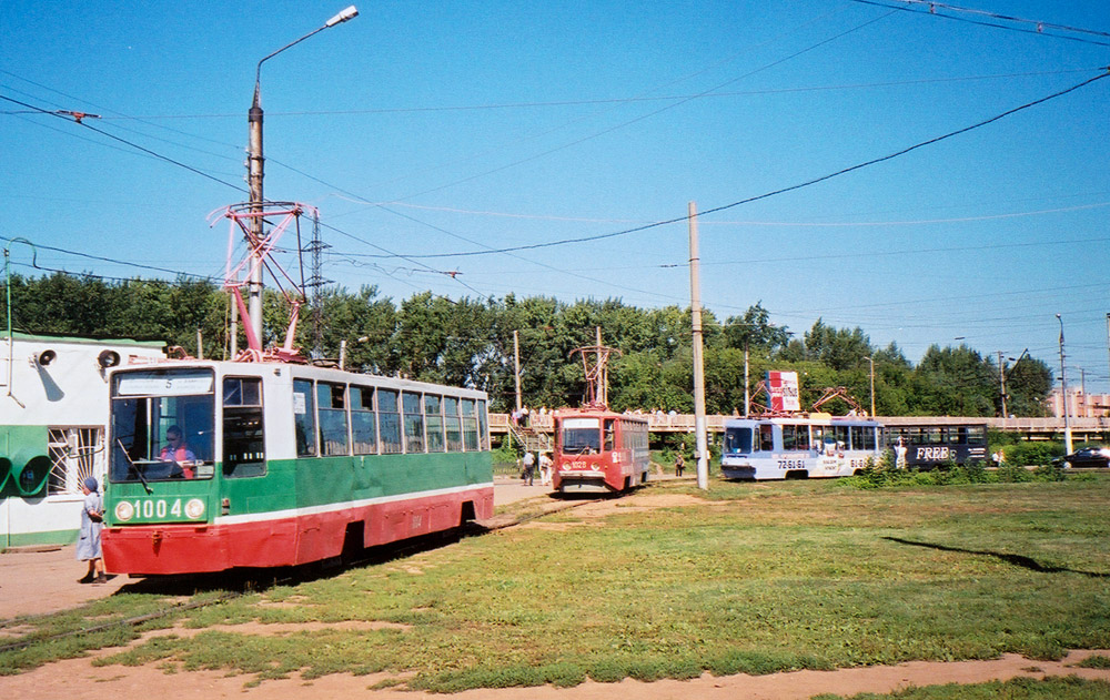 Казань, 71-608К № 1004; Казань, 71-608КМ № 1026; Казань, 71-134К (ЛМ-99К) № 1309