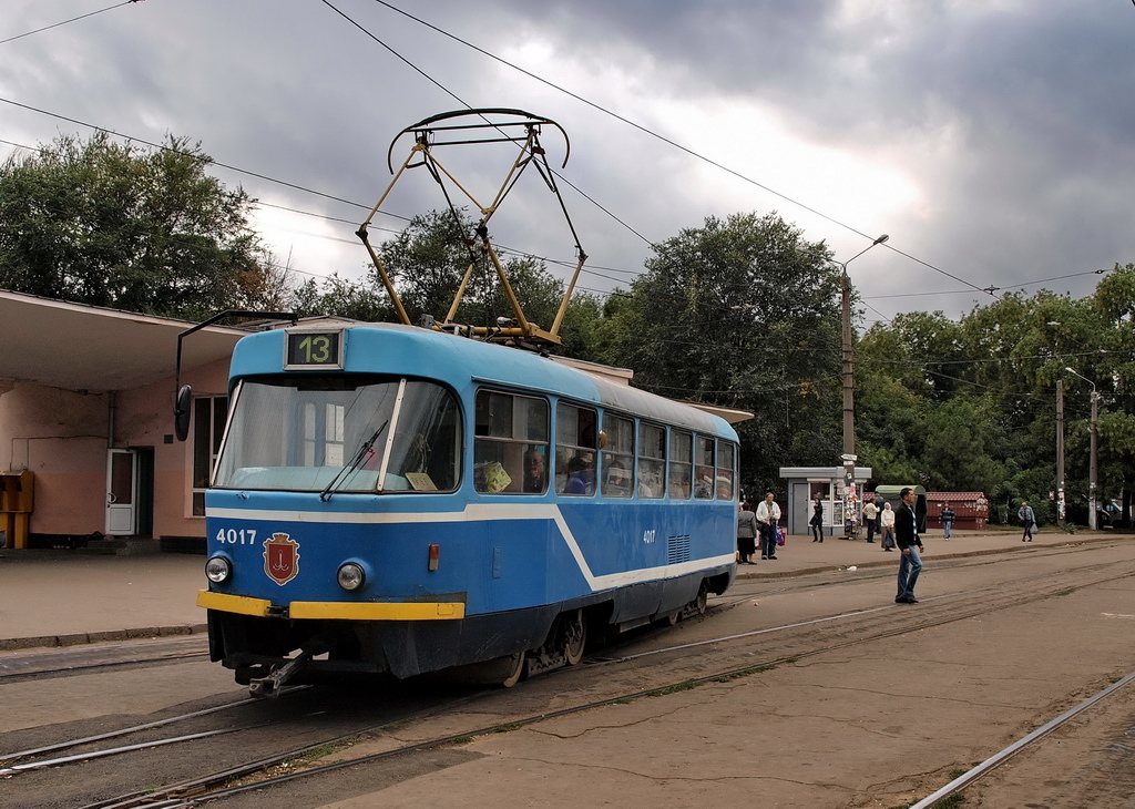 Одесса, Tatra T3R.P № 4017