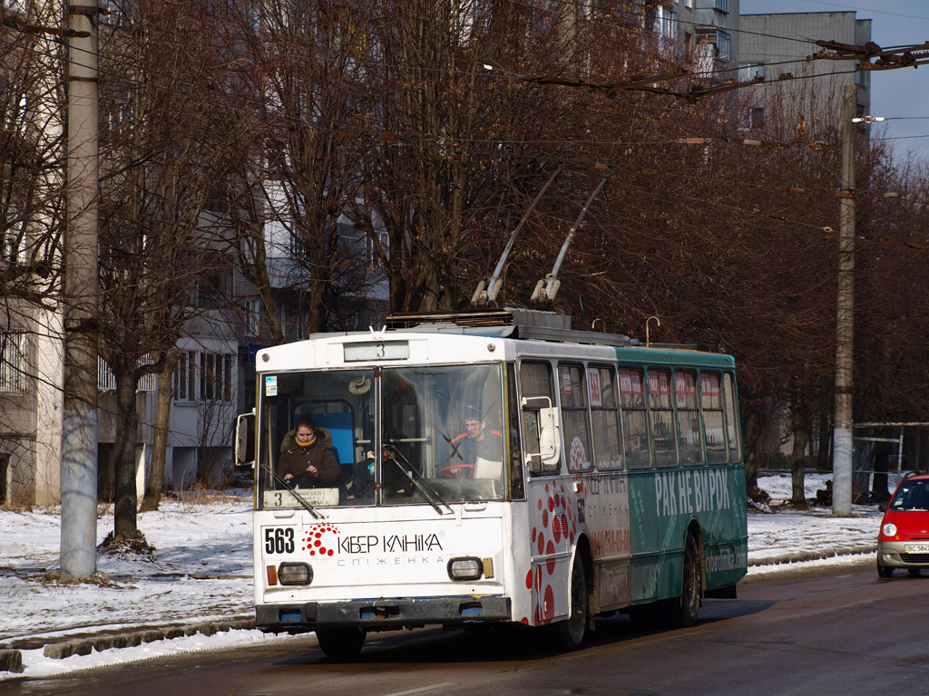 Ļviva, Škoda 14Tr89/6 № 563