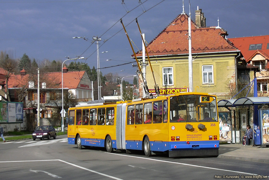 Злин, Škoda 15Tr13/6M № 355