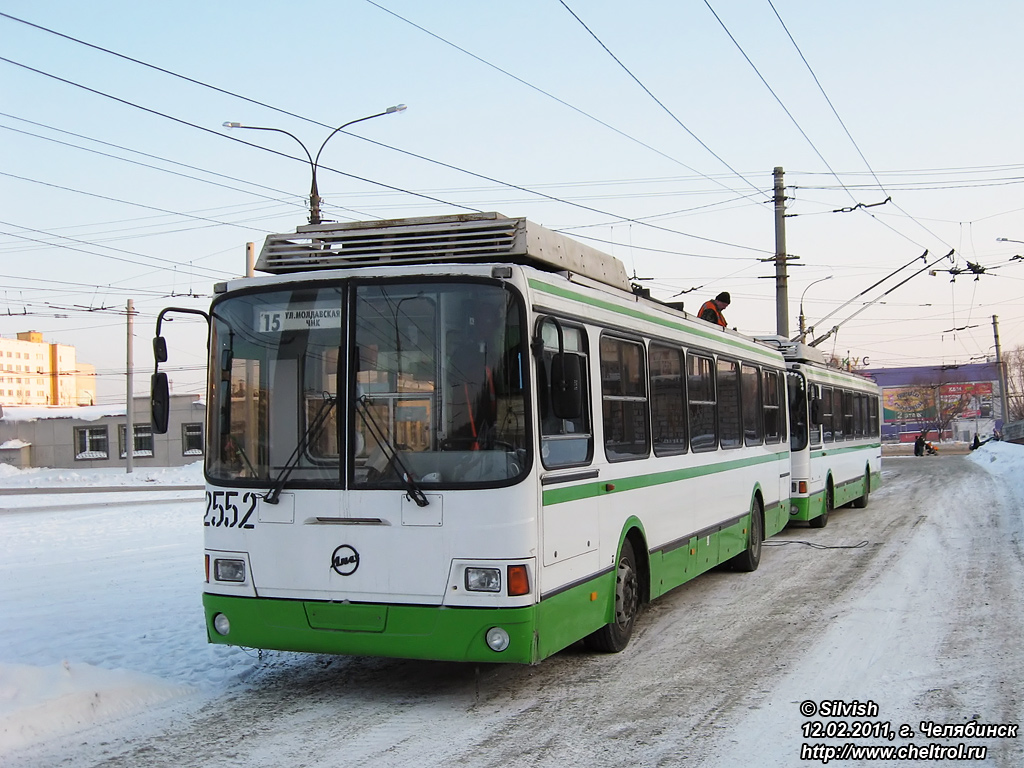 Tscheljabinsk, LiAZ-5280 (VZTM) Nr. 2552 Tscheljabinsk, LiAZ-5280 (VZTM) Nr. 2552