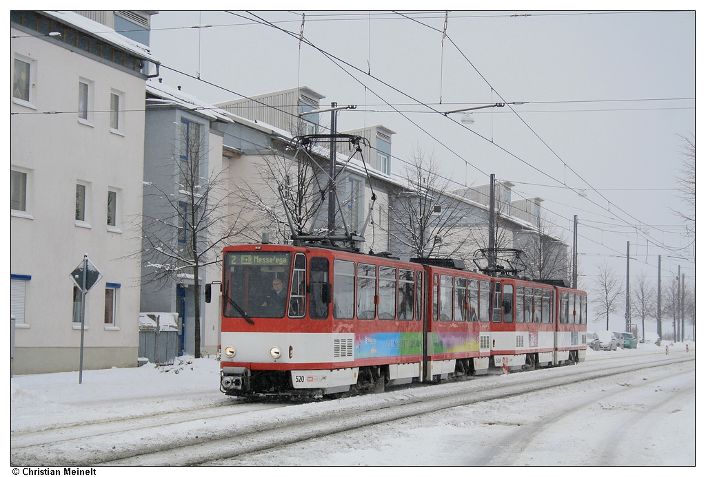 Эрфурт, Tatra KT4D № 520