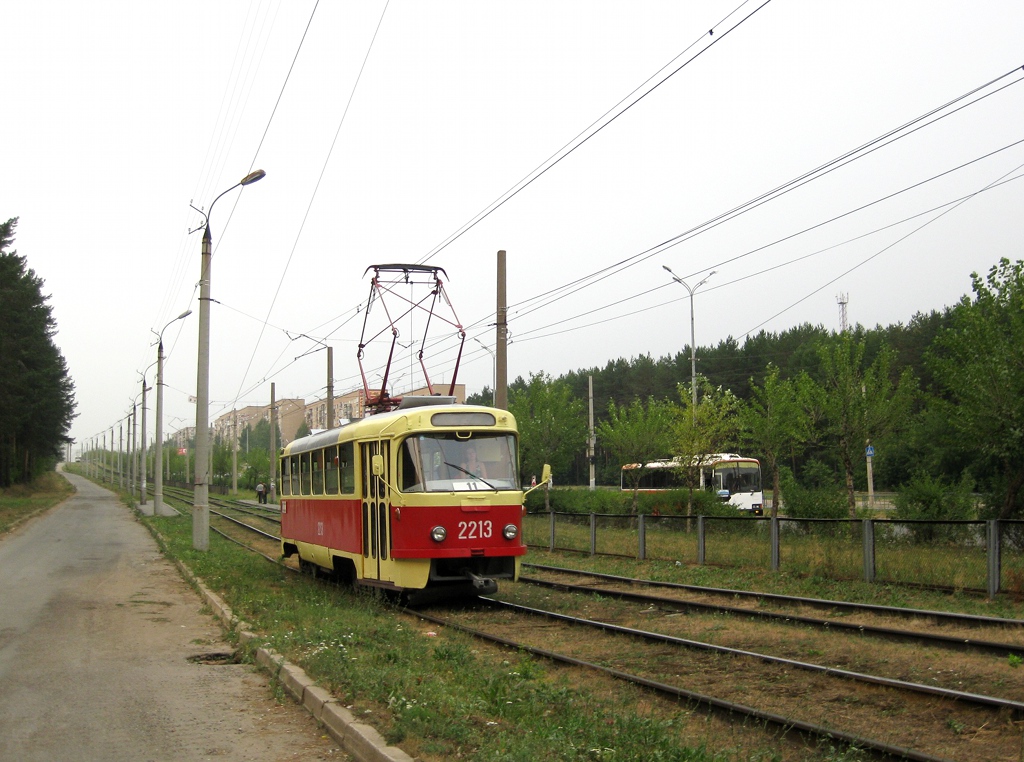 Ижевск, Tatra T3SU (двухдверная) № 2213