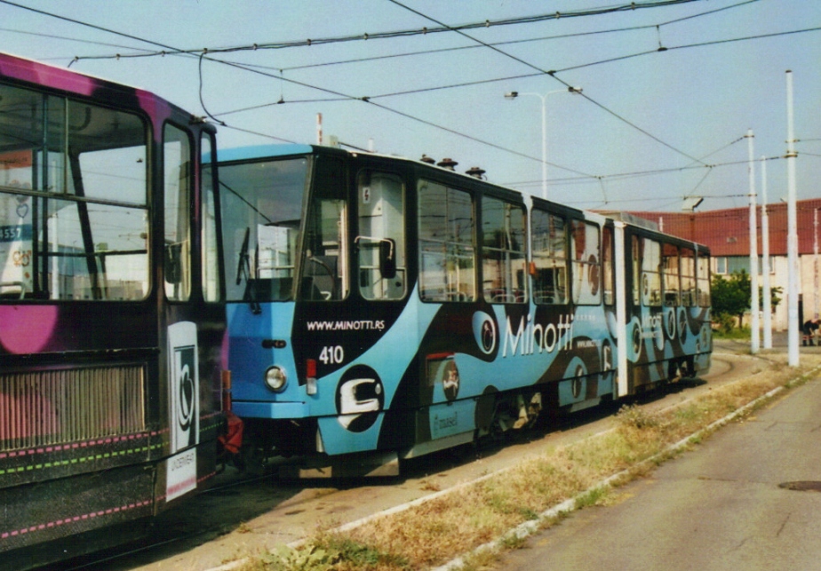 Белград, Tatra KT4M-YUB № 410