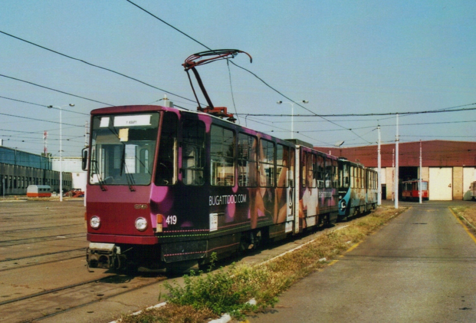 Белград, Tatra KT4M-YUB № 419