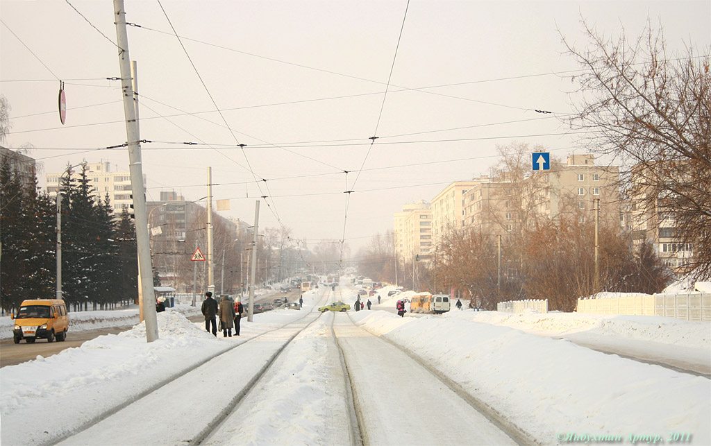 Уфа — Трамвайная сеть — север