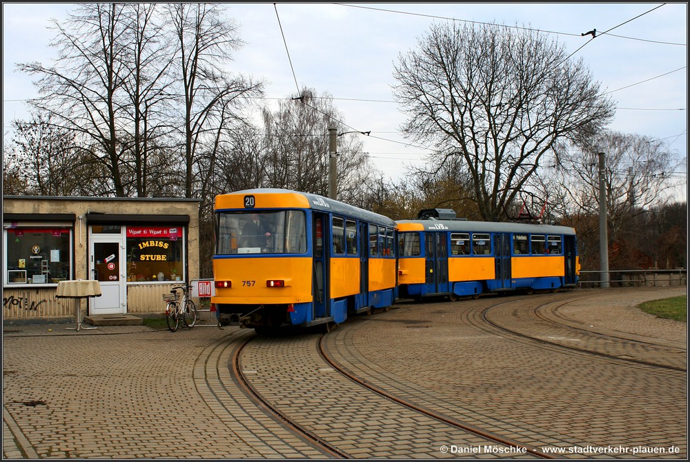 Лейпциг, Tatra B4D-M № 757