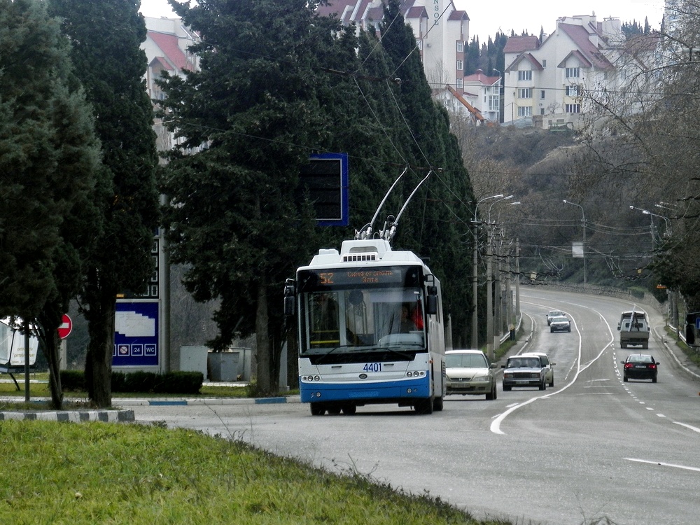 Крымский троллейбус, Богдан Т70115 № 4401