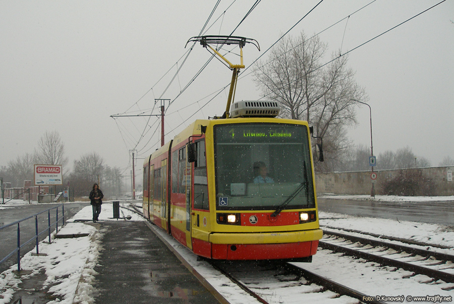 Мост ― Литвинов, Škoda 03T5 Astra/Anitra № 202