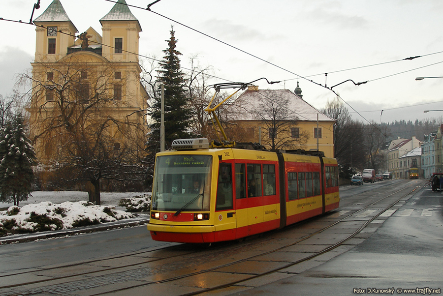 Мост ― Литвинов, Škoda 03T5 Astra/Anitra № 202