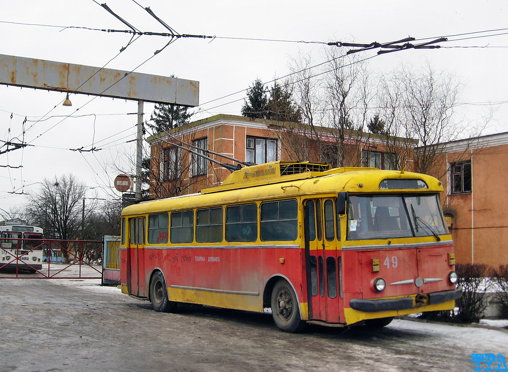 Луцк, Škoda 9Tr19 № 49