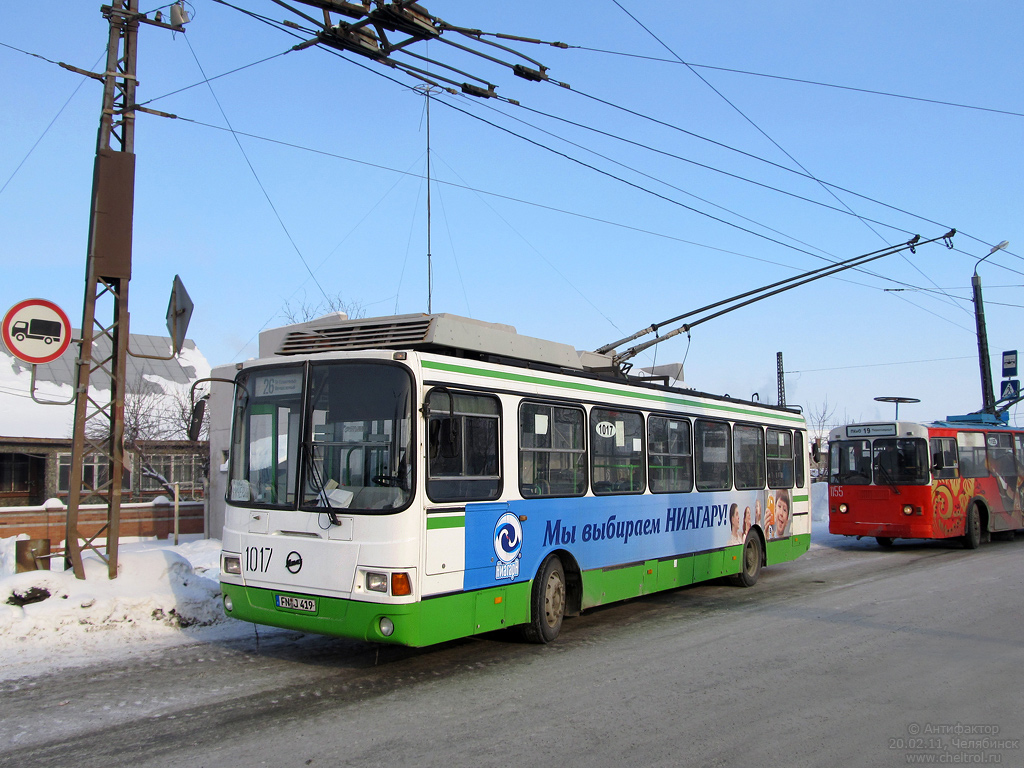 Челябинск, ЛиАЗ-5280 (ВЗТМ) № 1017
