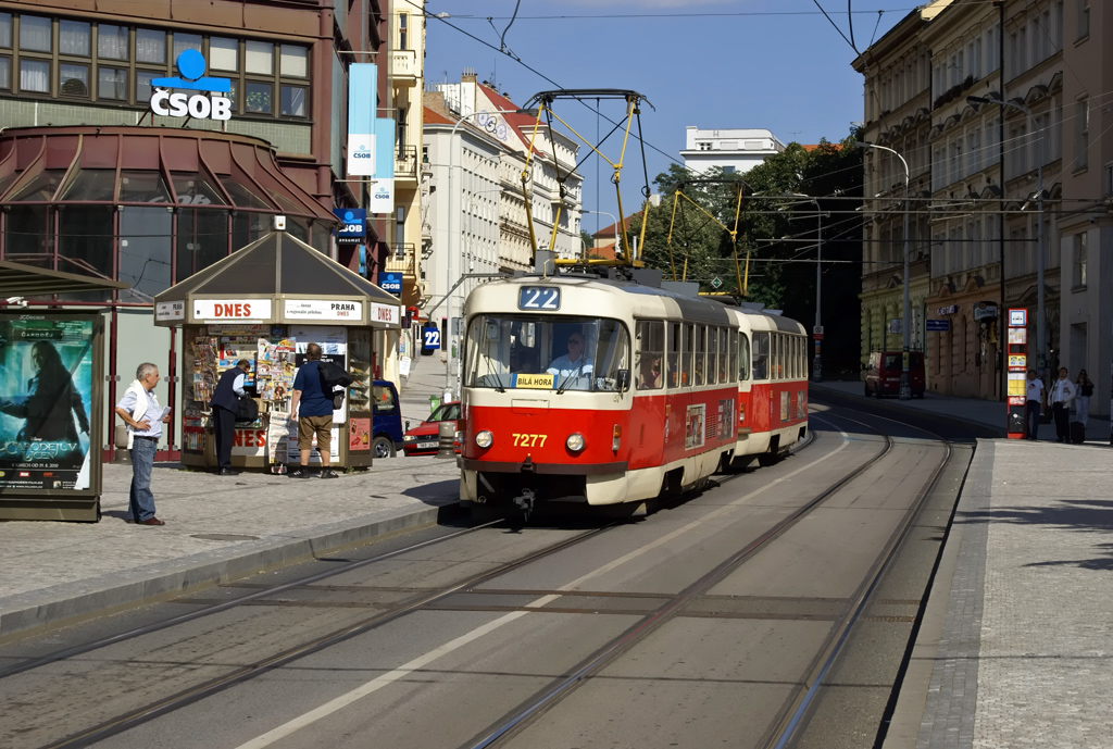 Прага, Tatra T3SUCS № 7277