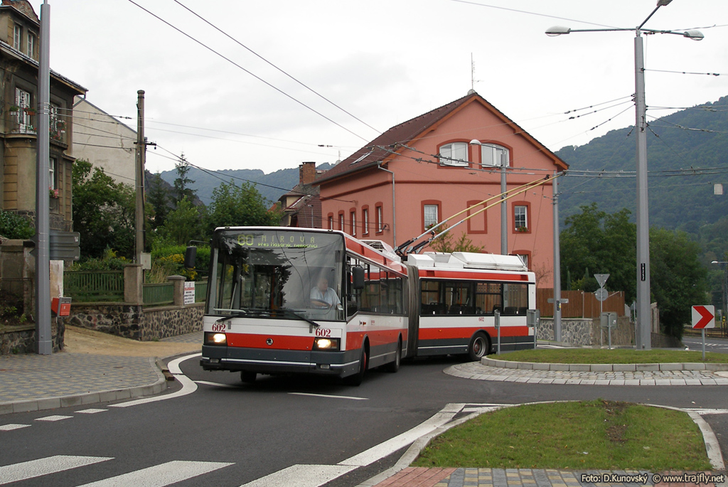 Усти-над-Лабем, Škoda 22Tr № 602