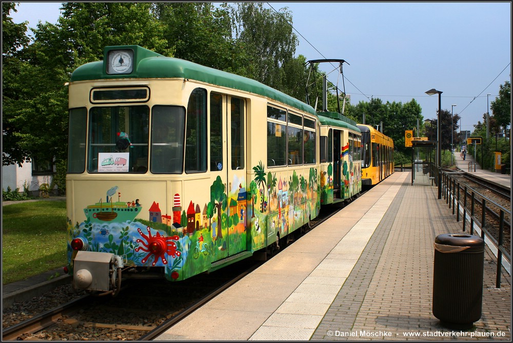 Drezno, Gotha B57 Nr 251 601; Drezno — Official farewell of the Tatra trams (29.05.2010)