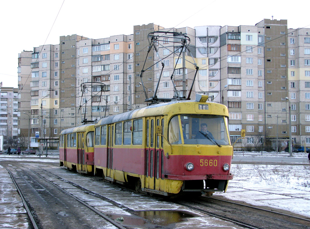 Киев, Tatra T3SU № 5660