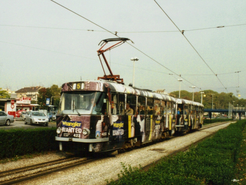 Загреб, Tatra T4YU № 423