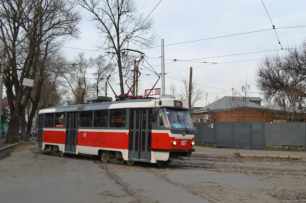 Краснодар, Tatra T3SU КВР ТРЗ № 007 Краснодар, Tatra T3SU КВР ТРЗ № 007