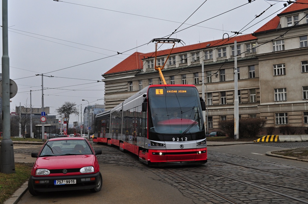 Praha, Škoda 15T2 ForCity Alfa Praha č. 9212 Praha, Škoda 15T2 ForCity Alfa Praha č. 9212