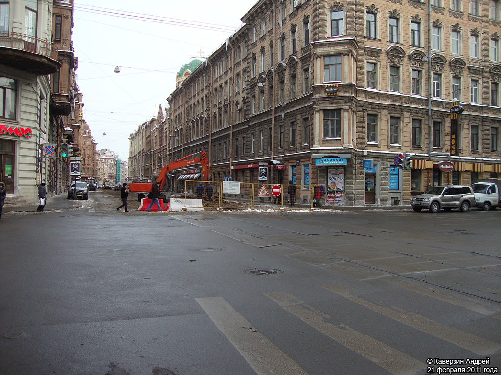 Санкт-Петербург — Демонтажи и закрытые линии