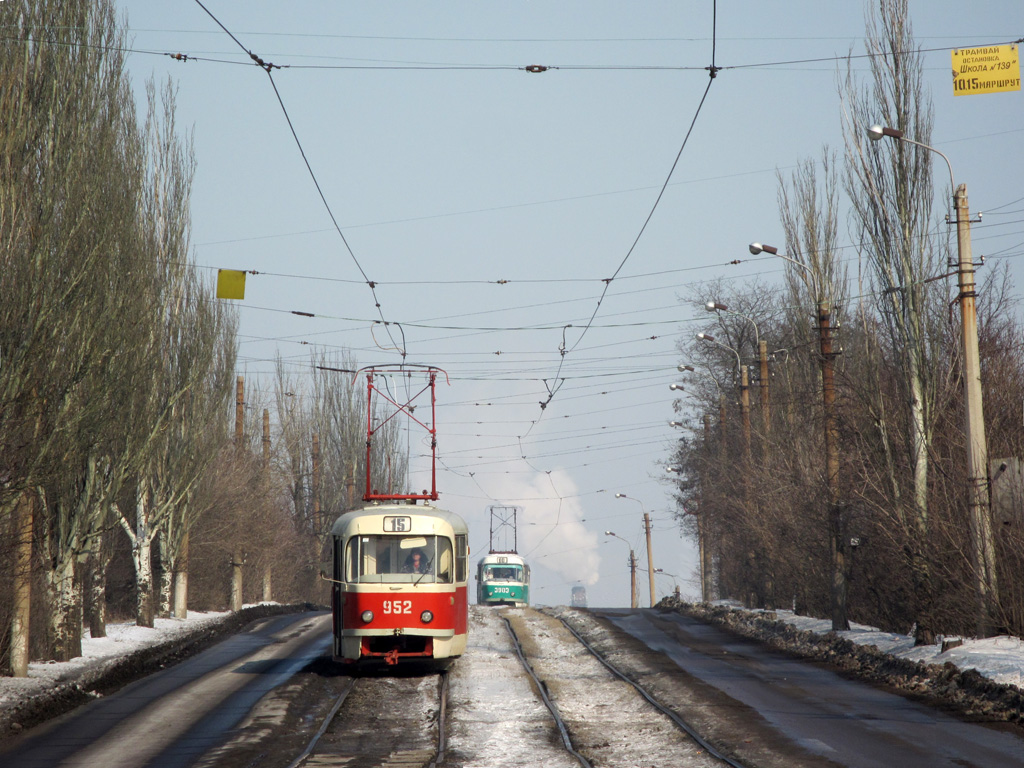 Донецк, Tatra T3SU № 952