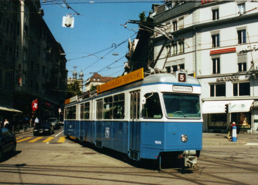 Zurich, SWS/SIG/BBC Be 4/6 "Mirage" N°. 1606