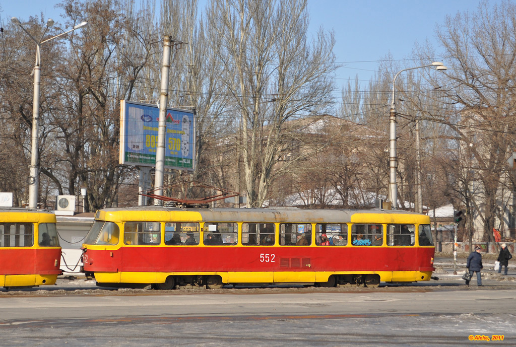 Запорожье, Tatra T3SU № 552