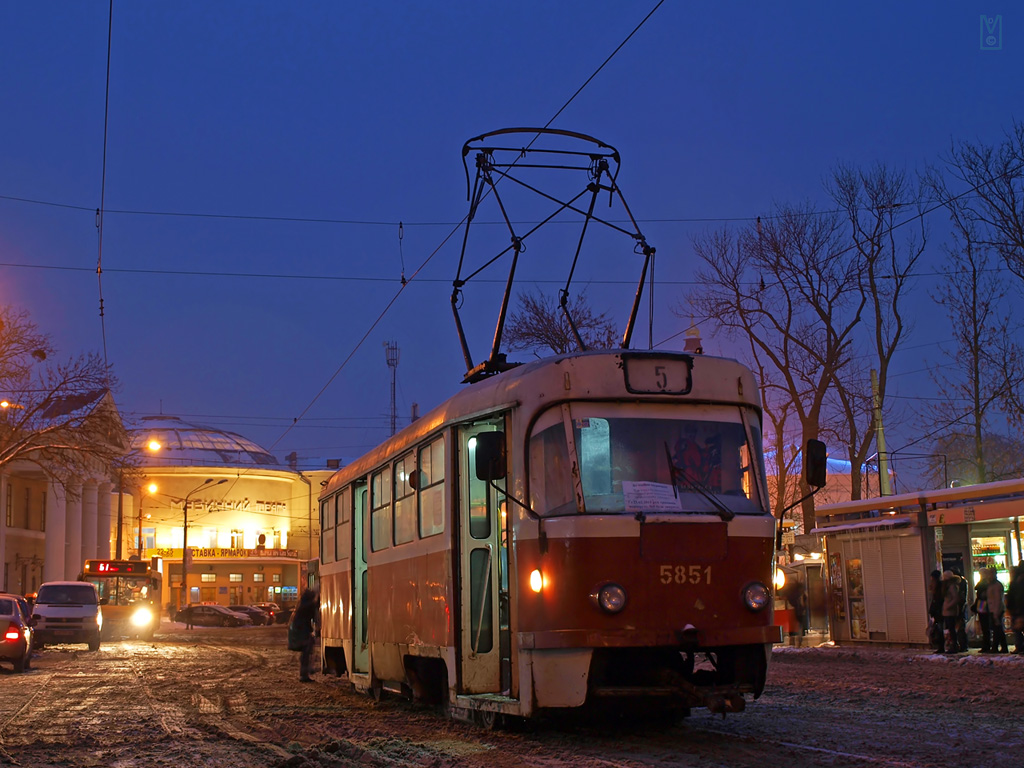 Киев, Tatra T3SU № 5851