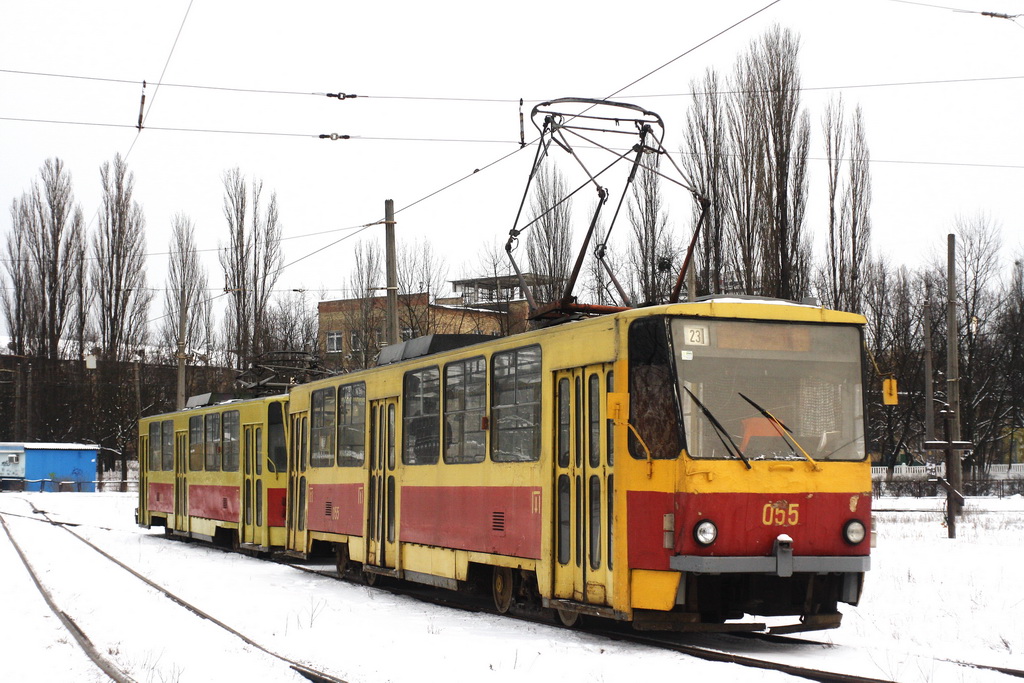 Киев, Tatra T6B5SU № 055