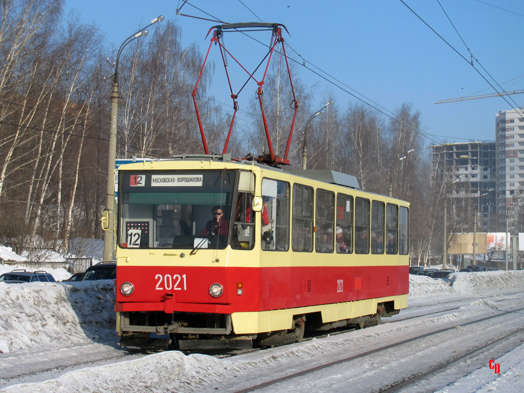 Ижевск, Tatra T6B5SU № 2021