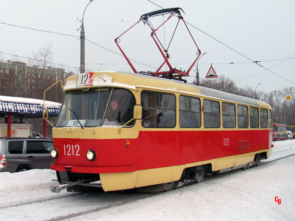Ижевск, Tatra T3SU (двухдверная) № 1212