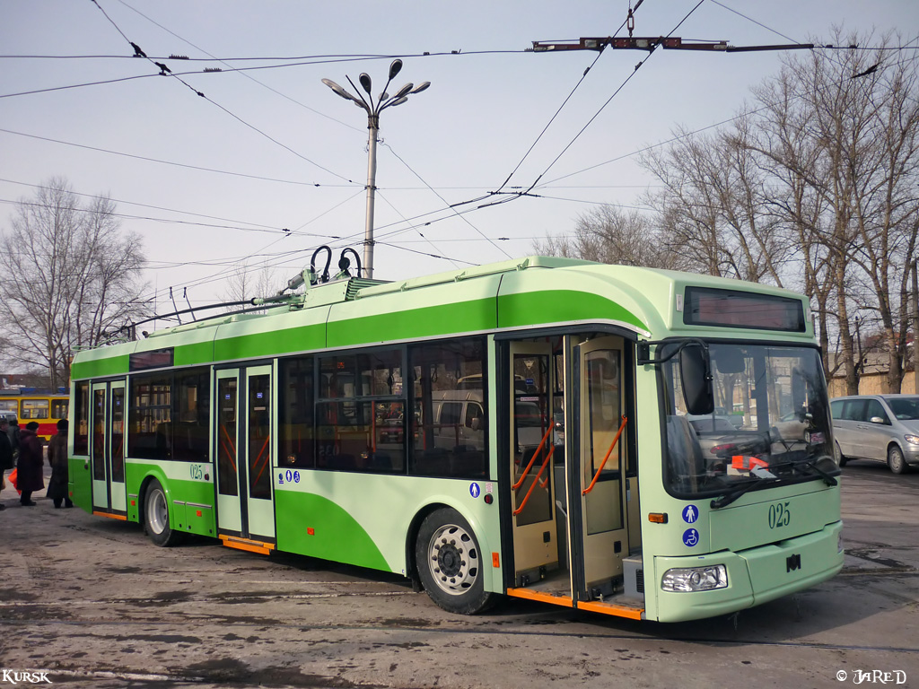 Kursk, 1К (BKM-321) № 025; Kursk — Presentation of trolleybuses 1К (Kursk) and trams T6 after repair