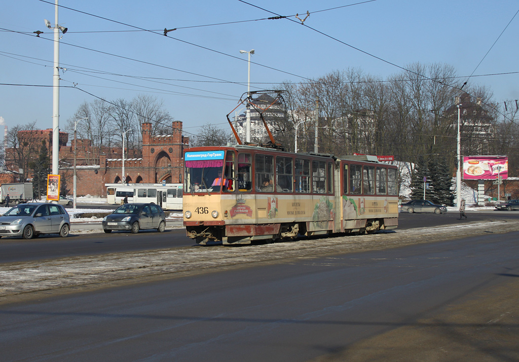 Калининград, Tatra KT4SU № 436