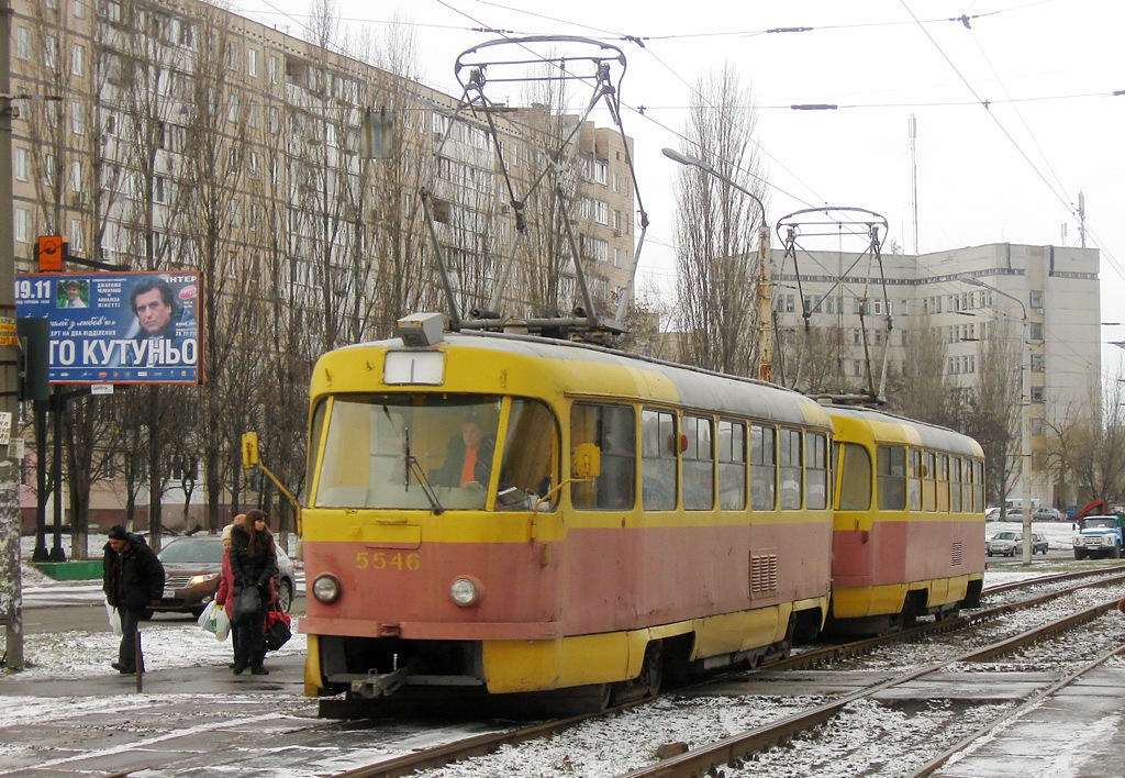Киев, Tatra T3SU № 5546