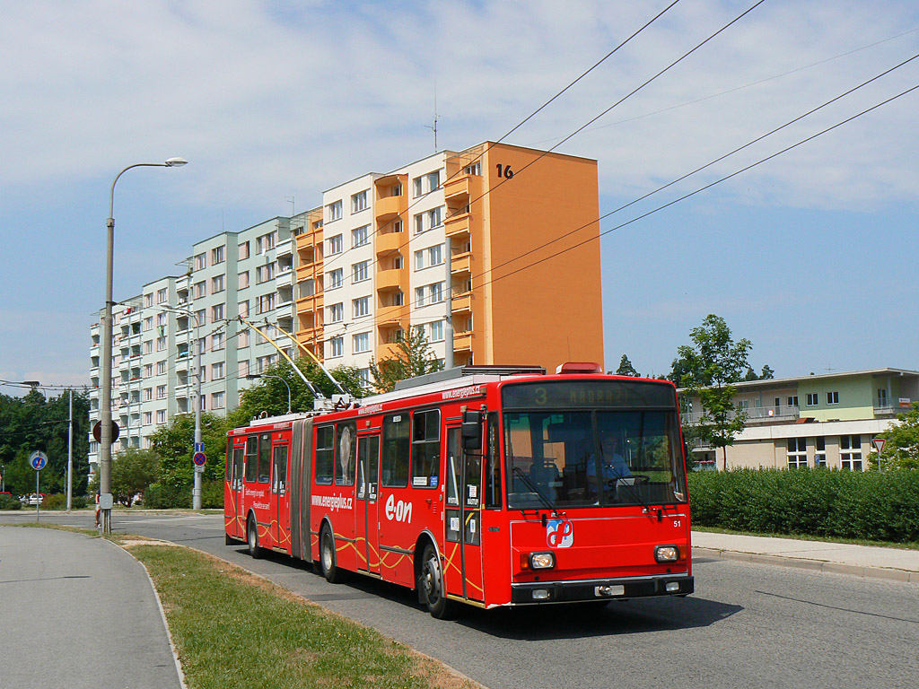 Ческе-Будеёвице, Škoda 15Tr13/7M № 51