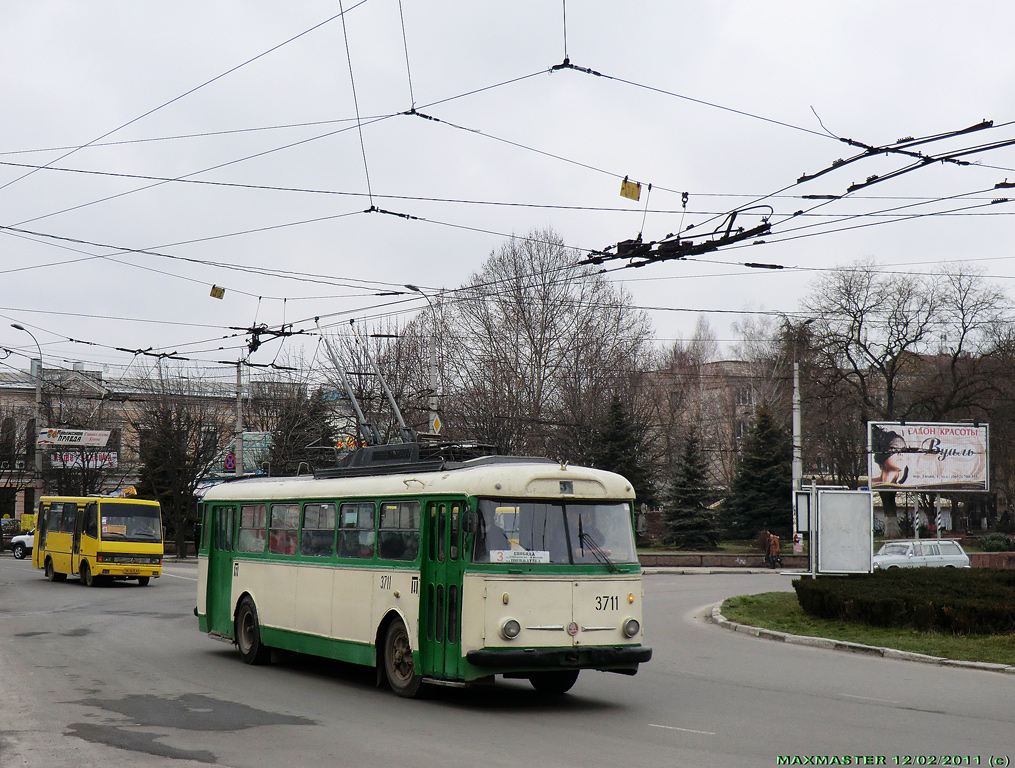 Крымский троллейбус, Škoda 9TrH27 № 3711