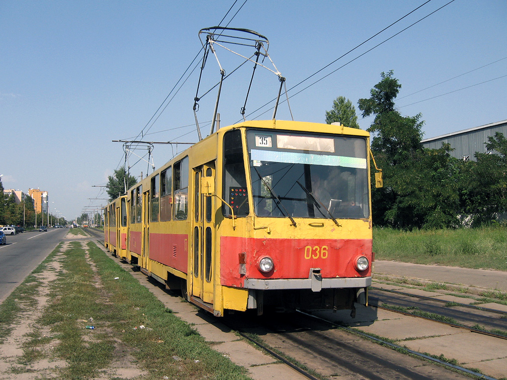 Киев, Tatra T6B5SU № 036