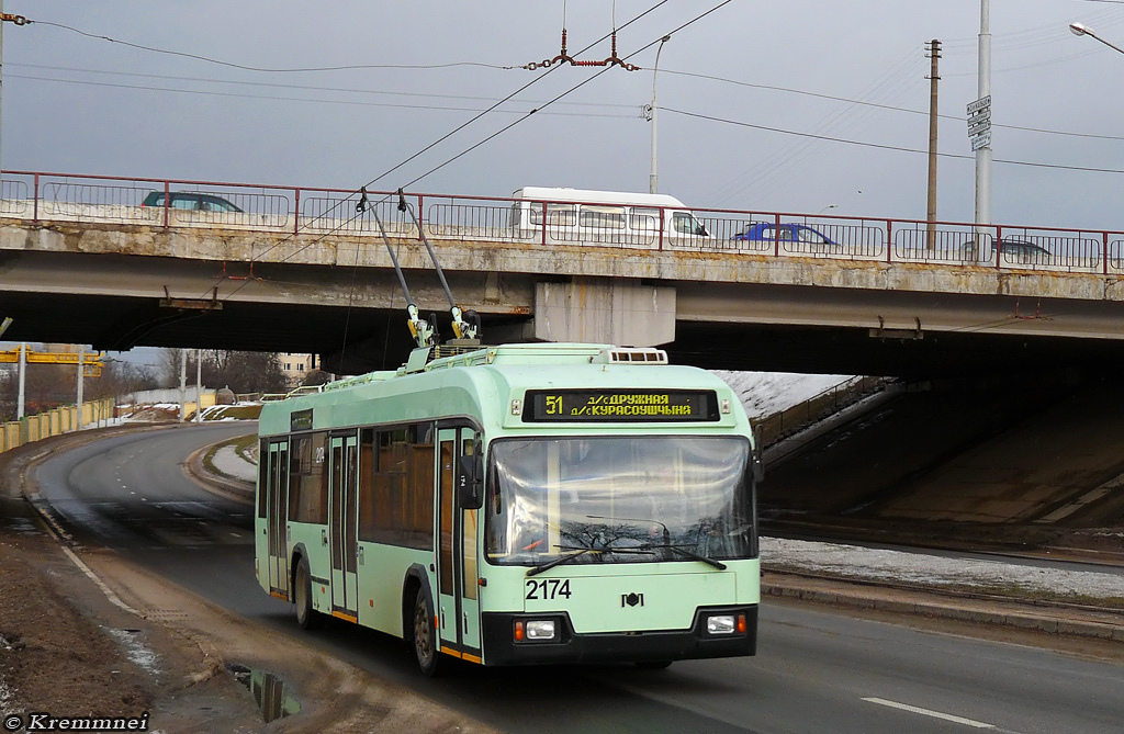 Минск, БКМ 321 № 2174 Минск, БКМ 321 № 2174