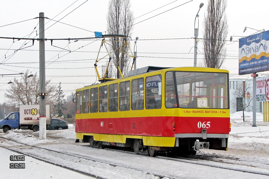 Курск, Tatra T6B5SU № 065