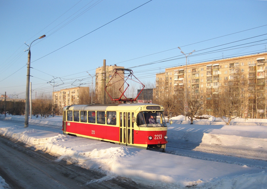 Ижевск, Tatra T3SU (двухдверная) № 2213