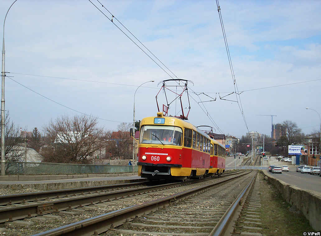 Краснодар, Tatra T3SU № 060