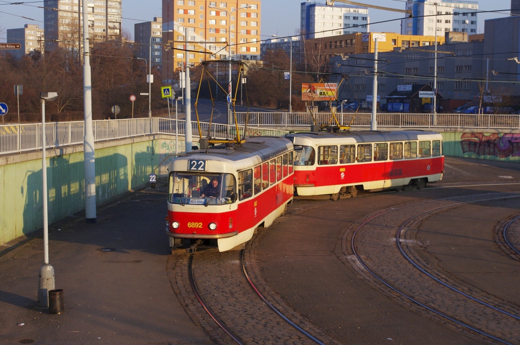 Prague, Tatra T3 № 6892